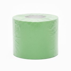 Rolo de pano microperfurado JUMBO <br> Cor: Verde